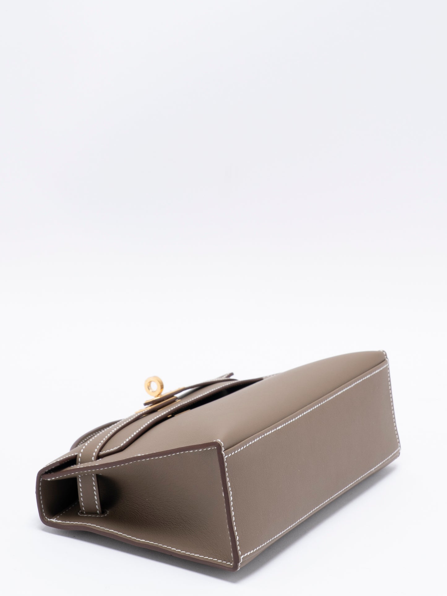 エルメス ポシェットケリー ハンドバッグ G刻:2026年 スイフト エトゥープ ゴールド金具 新品