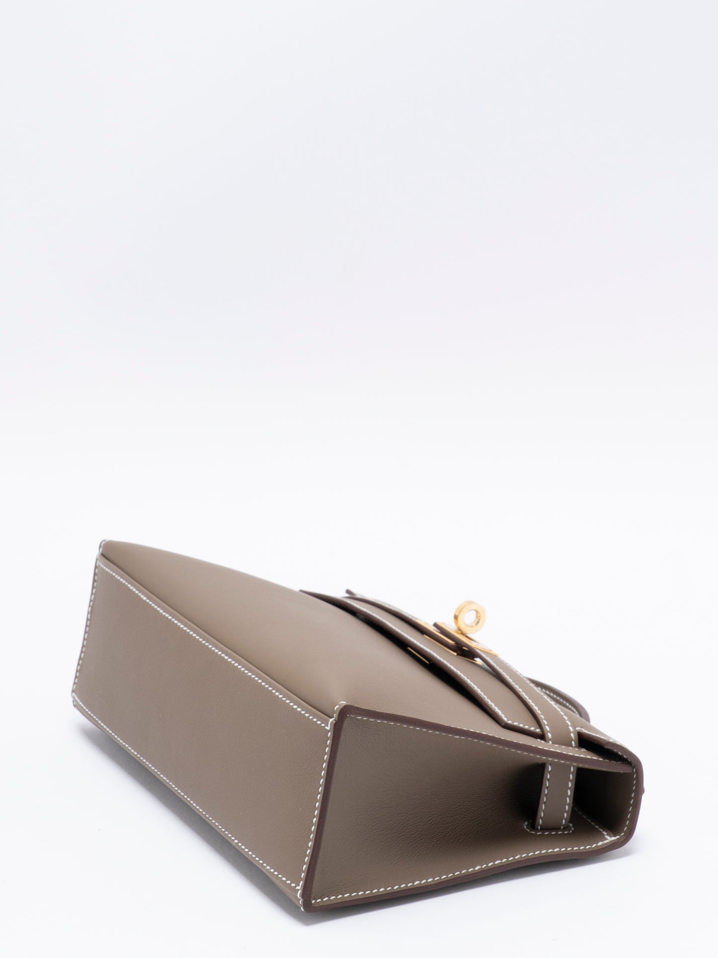 エルメス ポシェットケリー ハンドバッグ G刻:2026年 スイフト エトゥープ ゴールド金具 新品