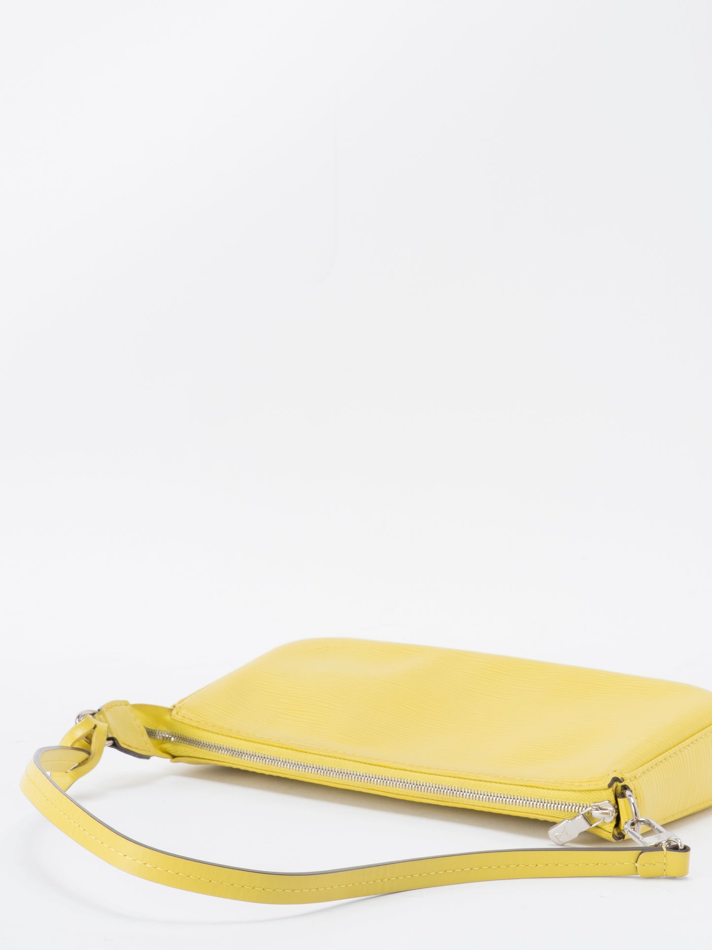 ルイ・ヴィトン M52944 ポシェットアクセソワール アクセサリーポーチ エピ イエロー シルバー金具