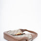 グッチ ジャッキー1961 ミニ  GGスプリーム ハンドバッグ キャンバス×レザー ベージュ×ブラウン ゴールド金具