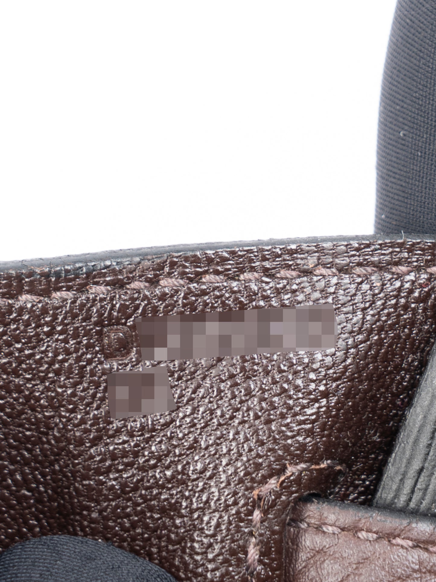 エルメス バーキン25 ハンドバッグ D刻:2019年 トゴ ショコラ47 シルバー金具