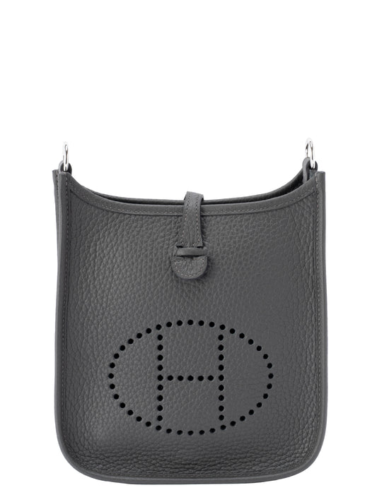 エルメス エブリンTPM ショルダーバッグ W刻:2024年 トリヨンクレマンス ダークブロンズ シルバー金具 新品