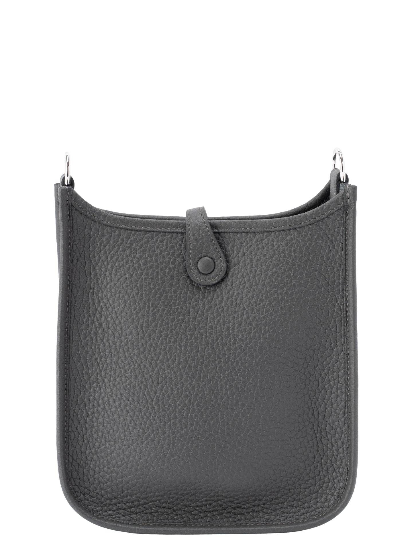 エルメス エブリンTPM ショルダーバッグ W刻:2024年 トリヨンクレマンス ダークブロンズ シルバー金具 新品