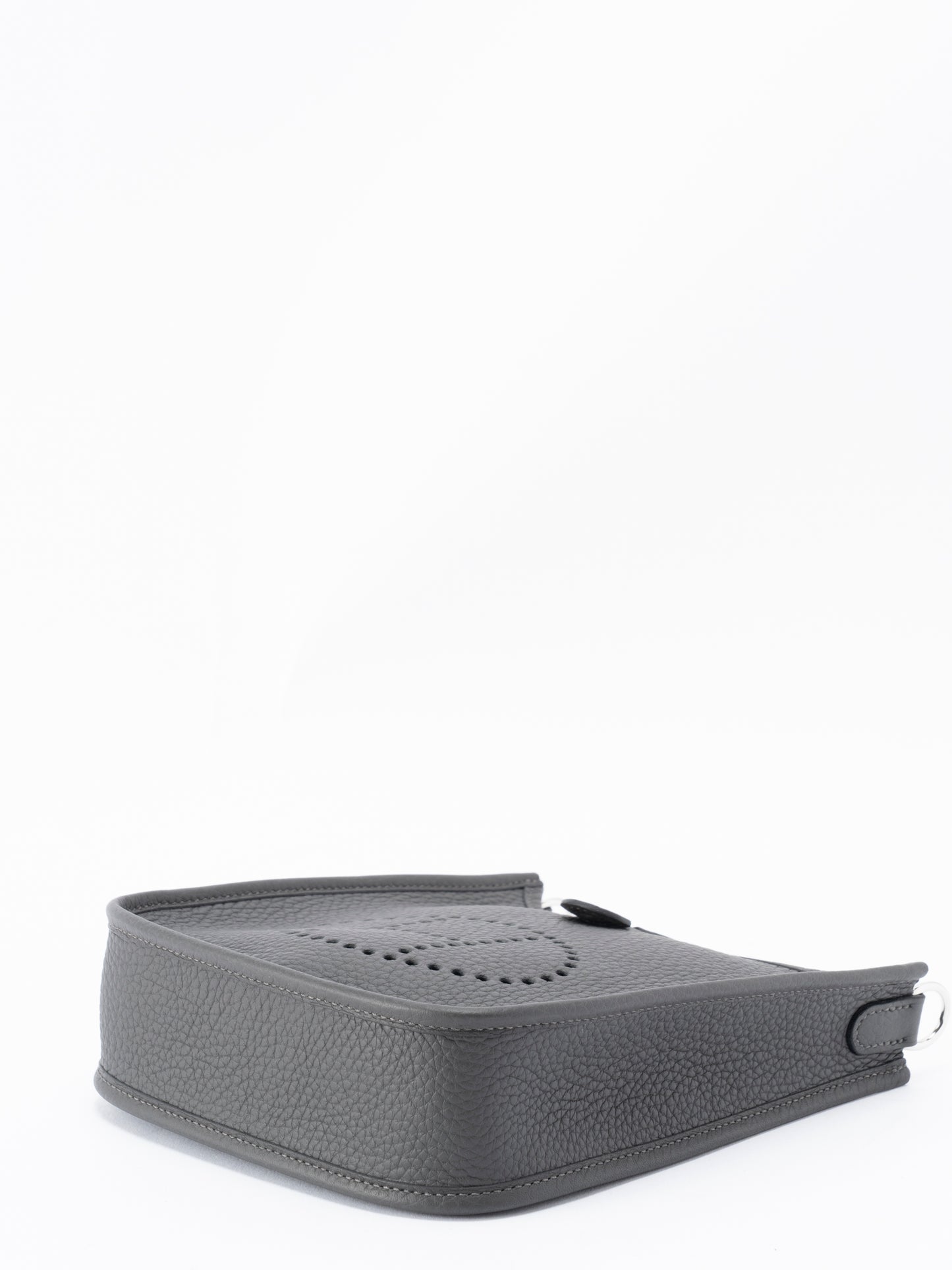 エルメス エブリンTPM ショルダーバッグ W刻:2024年 トリヨンクレマンス ダークブロンズ シルバー金具 新品