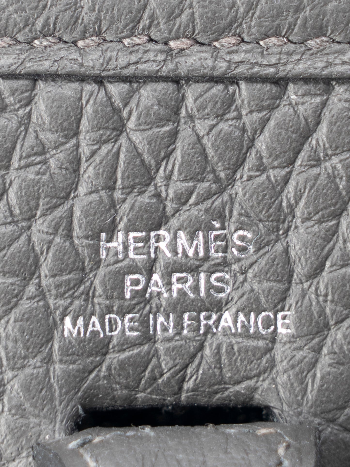 エルメス エブリンTPM ショルダーバッグ W刻:2024年 トリヨンクレマンス ダークブロンズ シルバー金具 新品