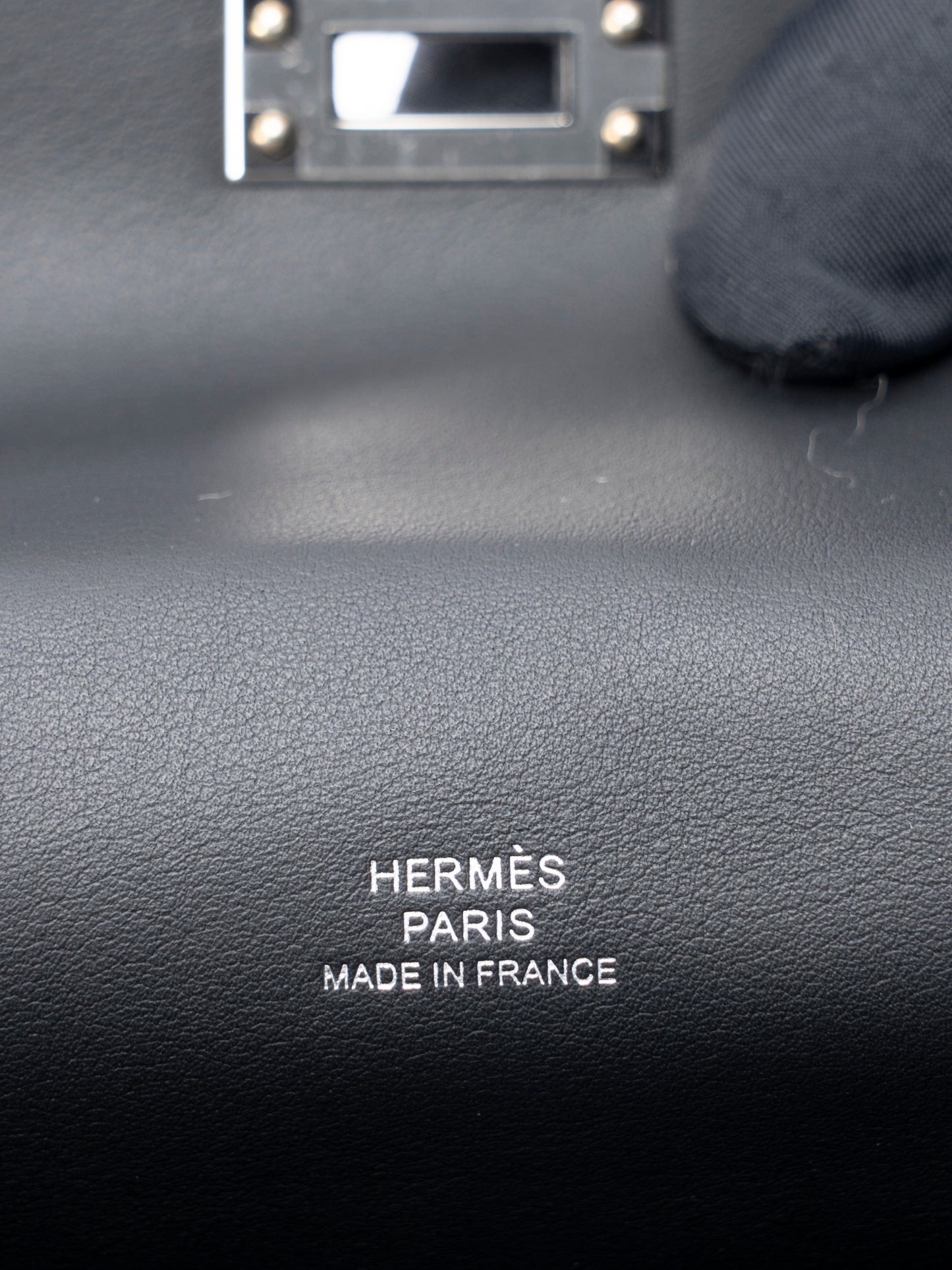 エルメス ポシェットケリー ハンドバッグ K刻:2025年 スイフト ブラック シルバー金具 新品