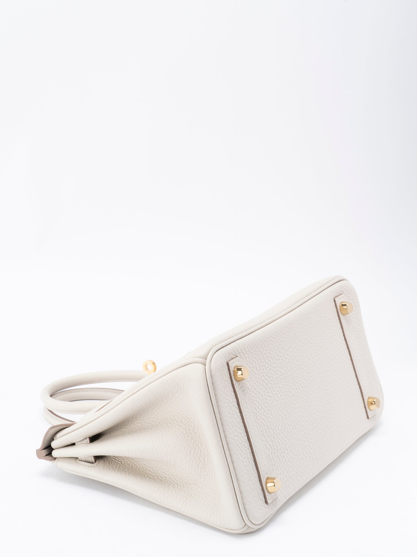 エルメス バーキン25 ハンドバッグ W刻:2024年 トゴ べトン ゴールド金具 新品