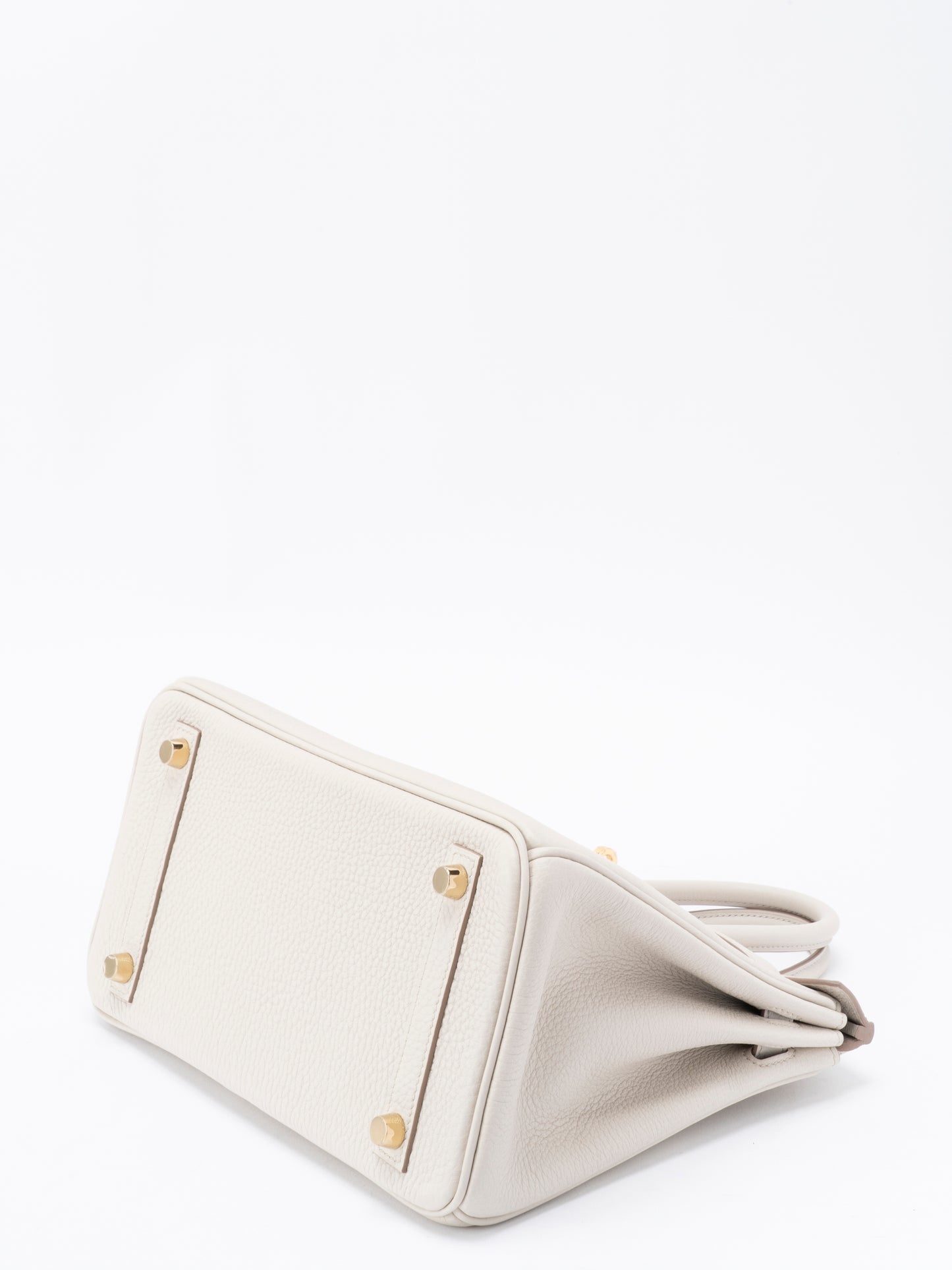 エルメス バーキン25 ハンドバッグ W刻:2024年 トゴ べトン ゴールド金具 新品