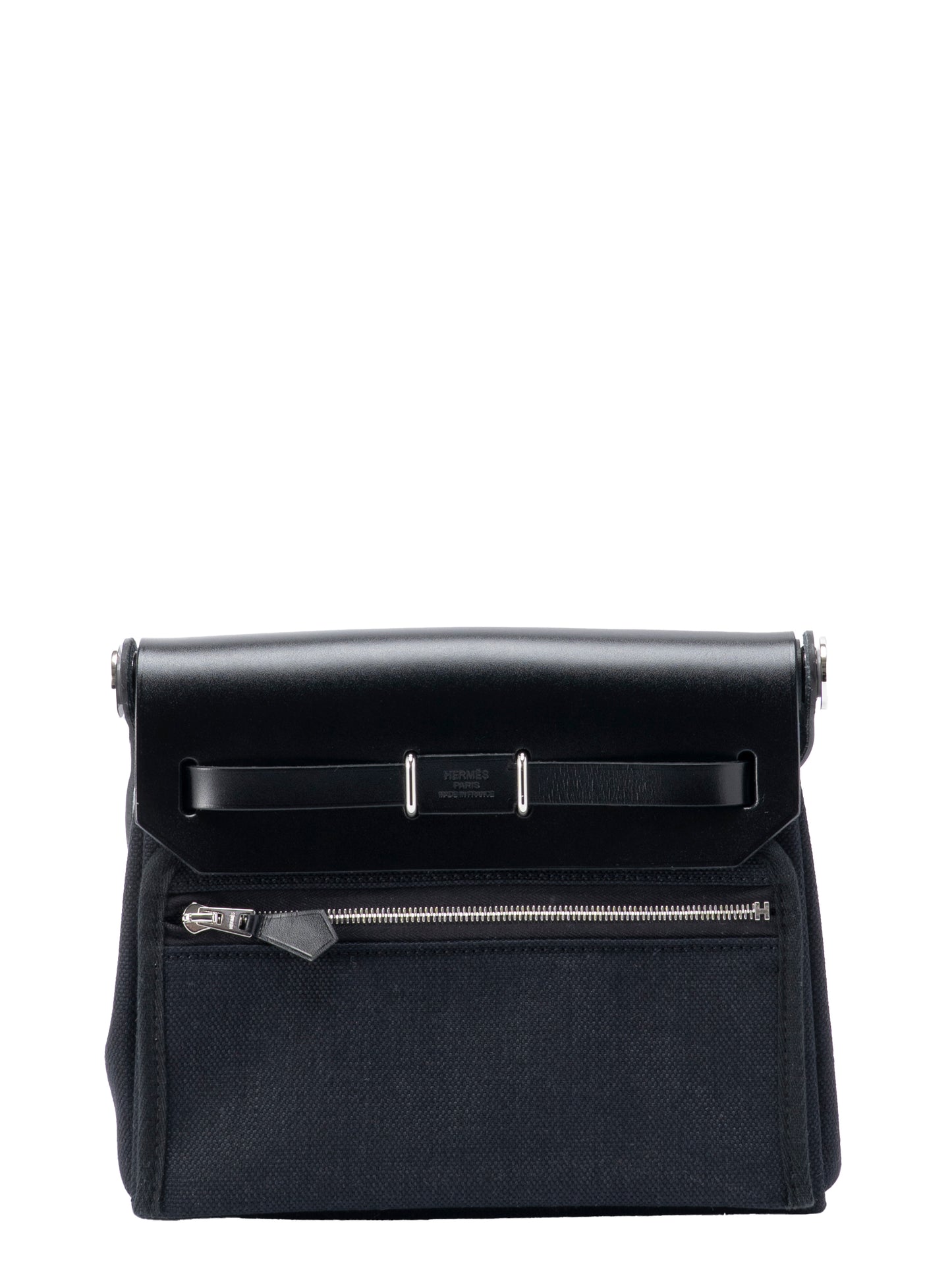 エルメス エールバッグジップ20 ショルダーバッグ K刻:2025年トワルミリタリー ブラック89 新品