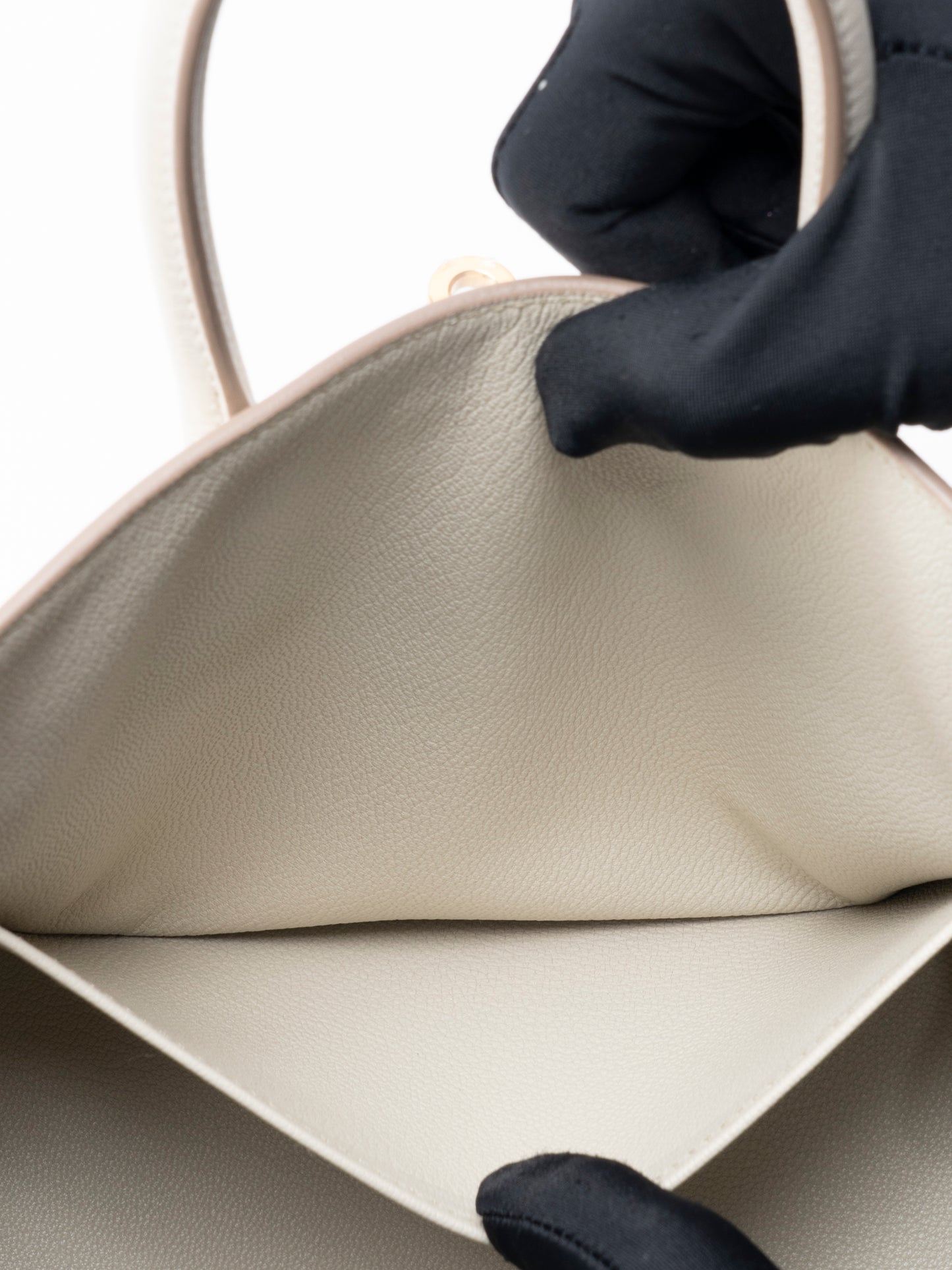 エルメス バーキン25 ハンドバッグ W刻:2024年 トゴ べトン ゴールド金具 新品