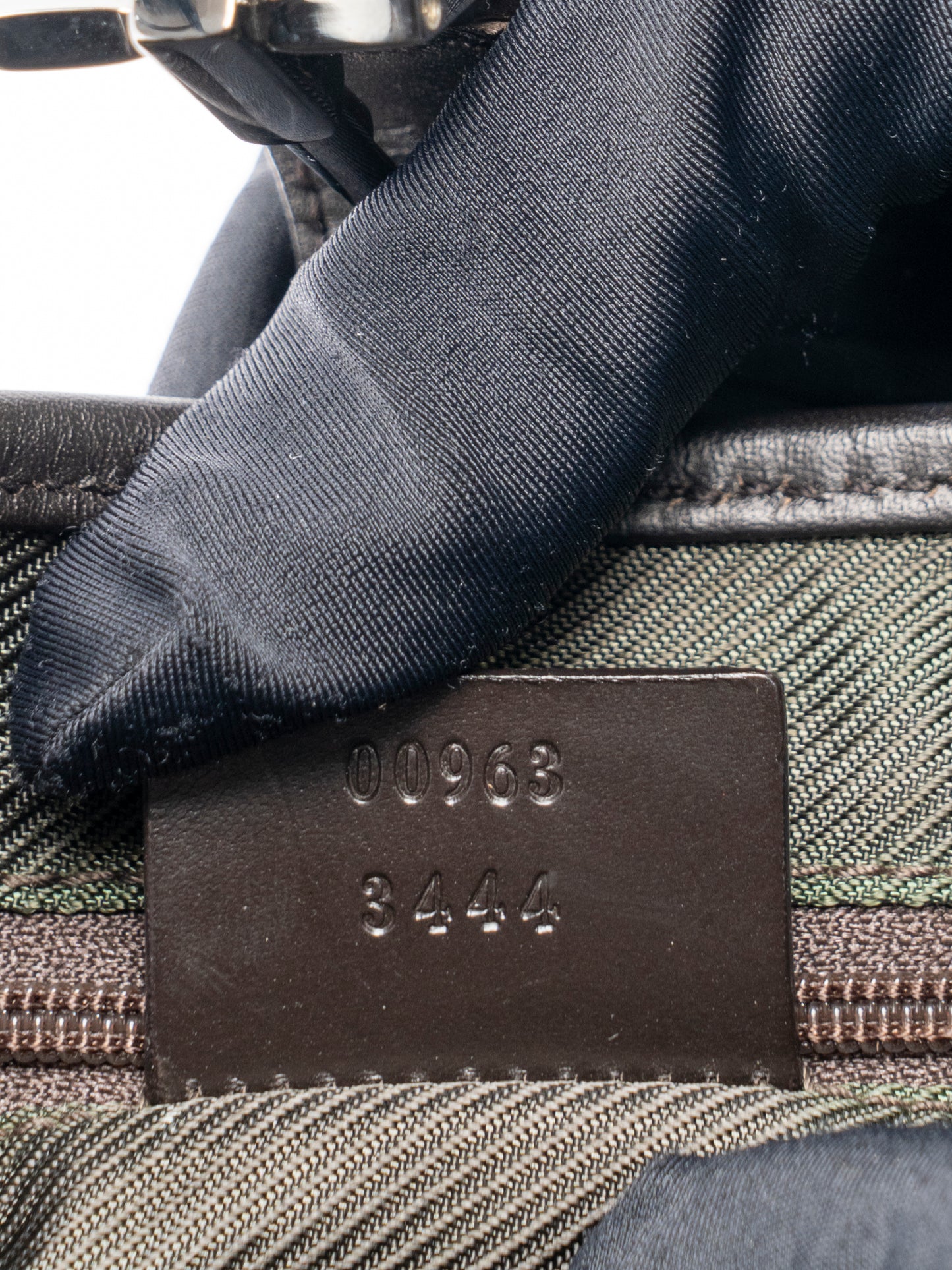 グッチ ジャッキー GGキャンバス シェリーライン ショルダーバッグ キャンバス ベージュ×ブラウン ゴールド金具