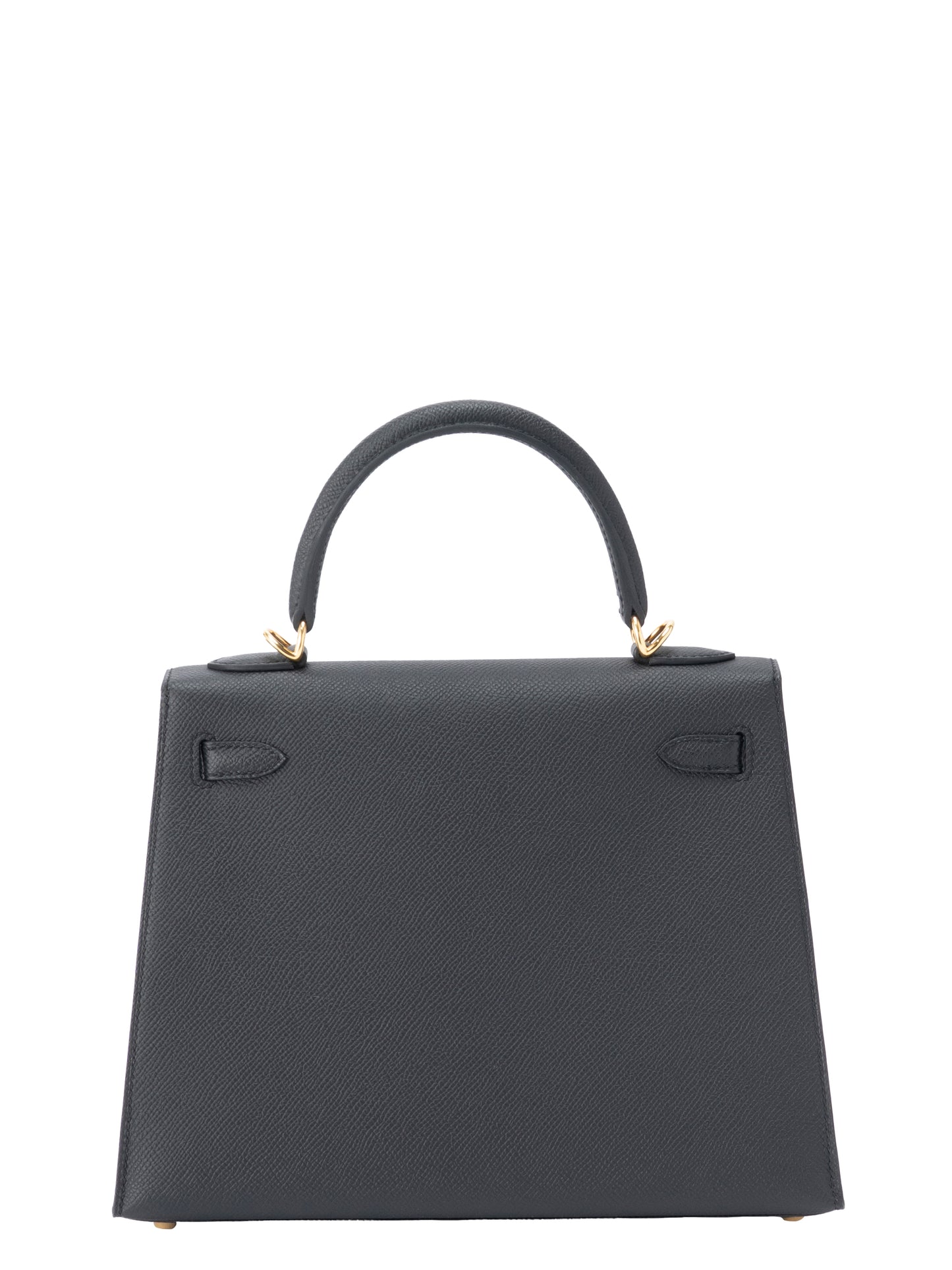 エルメス ケリー25 ハンドバッグ 外縫い K刻:2025年 エプソン ブラック89 ゴールド金具 新品