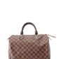 ルイ・ヴィトン N41183 スピーディ30 バンドバッグ ダミエキャンバス ブラウン ゴールド金具