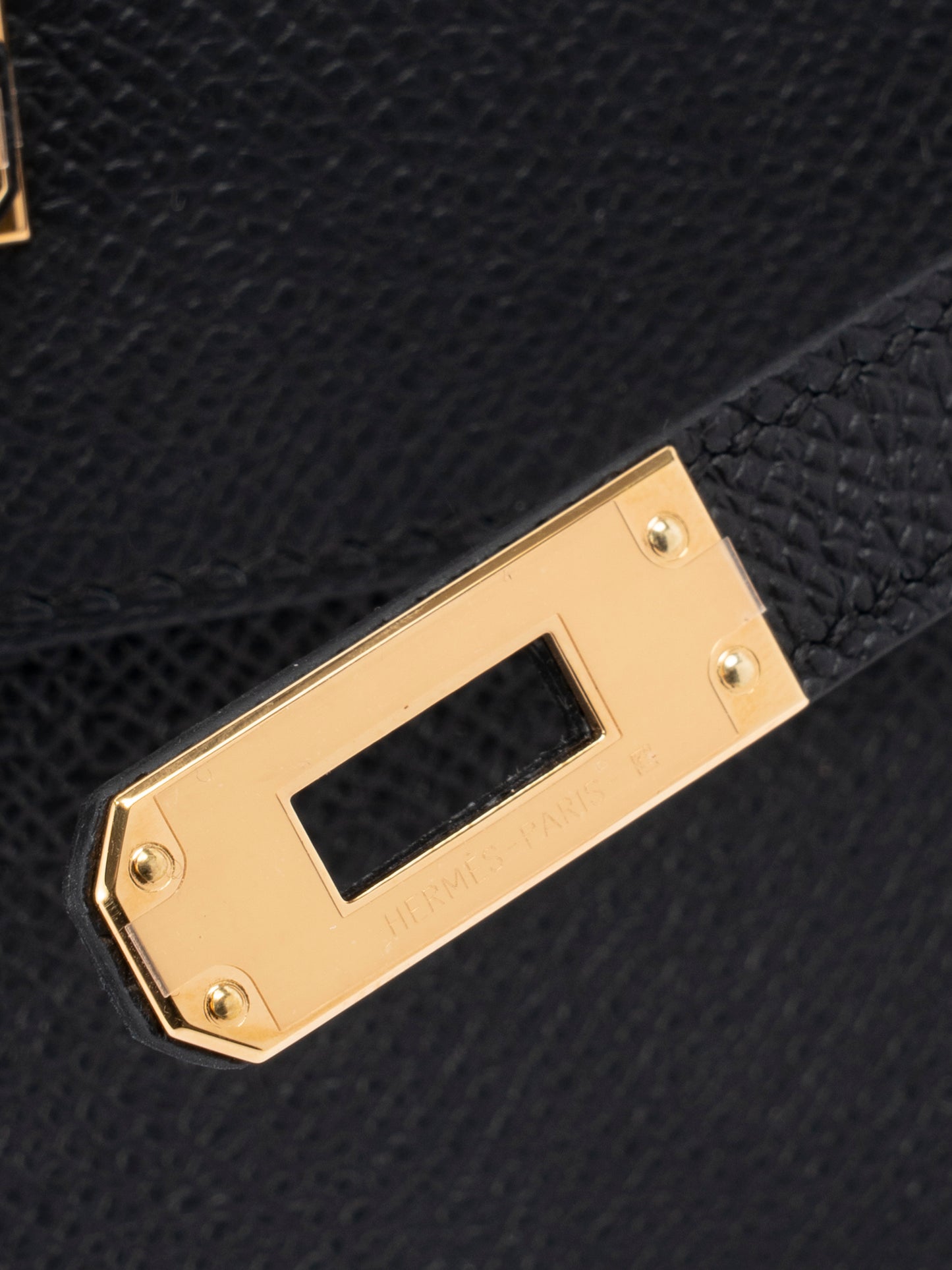 エルメス ケリー25 ハンドバッグ 外縫い K刻:2025年 エプソン ブラック89 ゴールド金具 新品