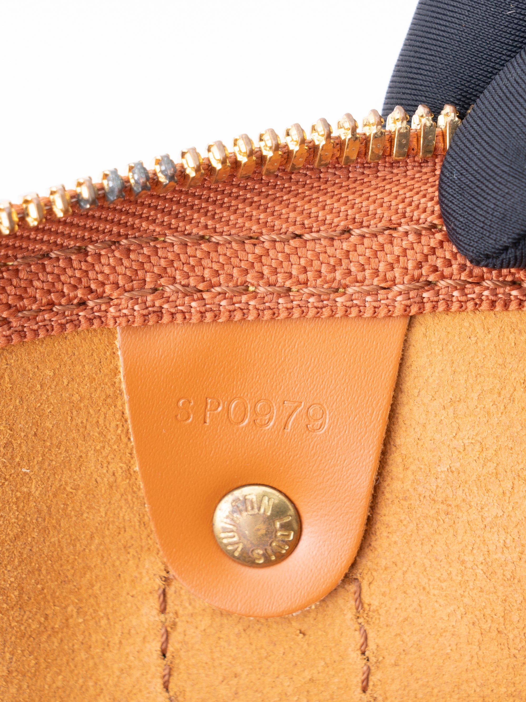 Louis Vuitton M42968 Keepall 50 Handbag Epi Caramel Gold Hardware