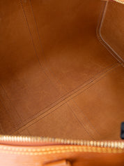 Louis Vuitton M42968 Keepall 50 Handbag Epi Caramel Gold Hardware