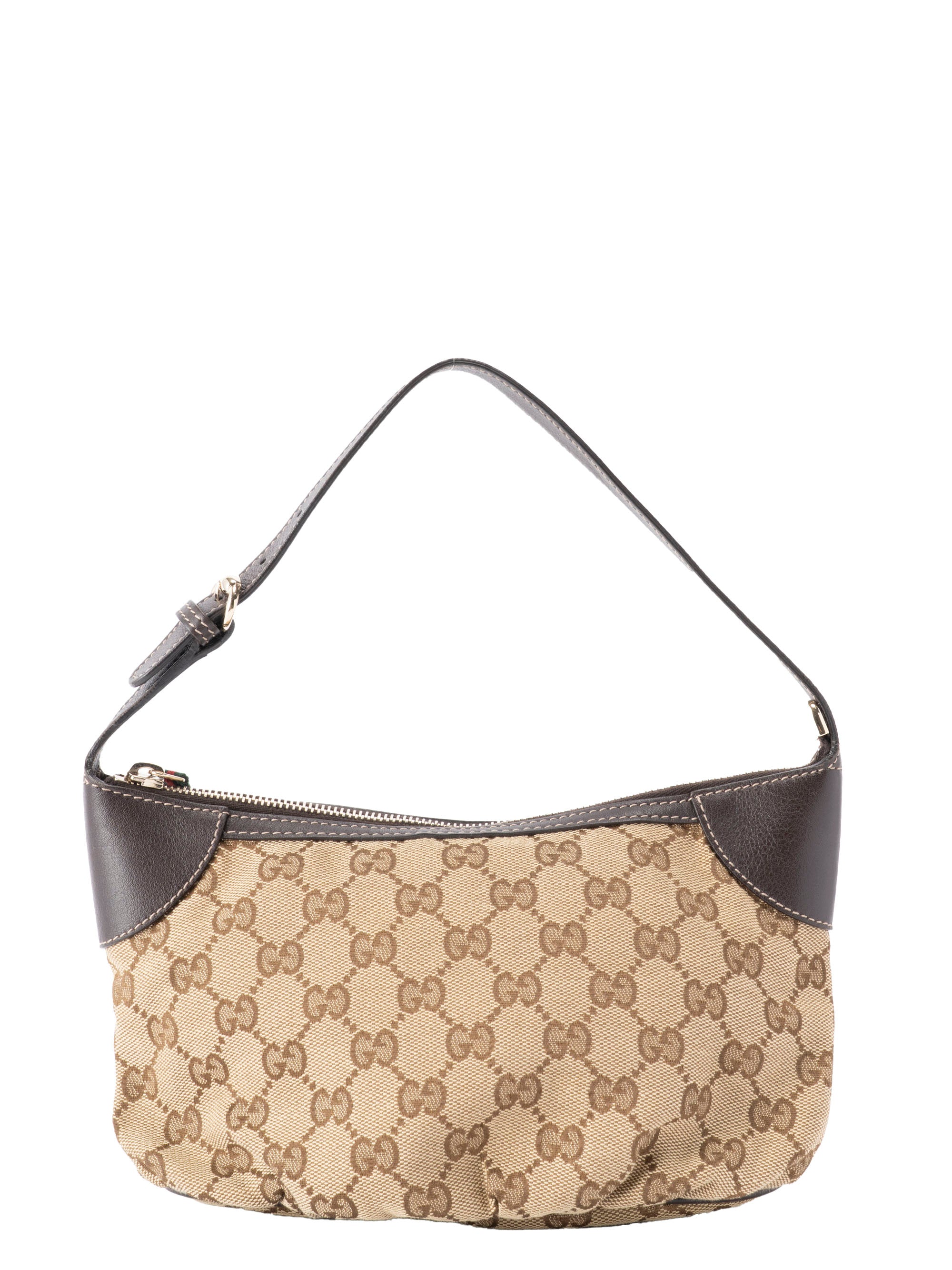 グッチ GGキャンバス ハンドバッグ キャンバス ベージュ