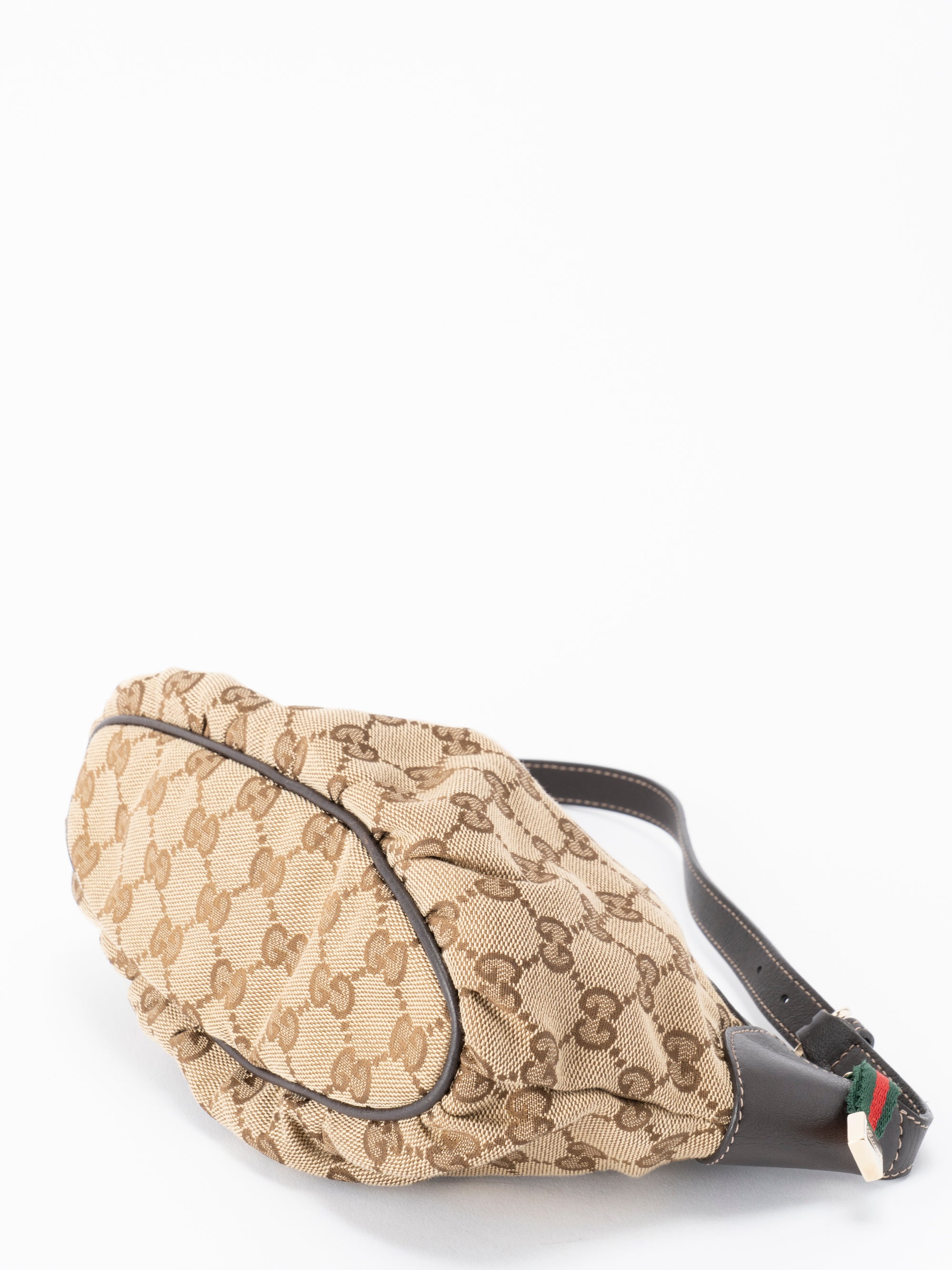 Gucci ベージュキャンバスハンドバッグ グッチ GGキャンバス ハンドバッグ キャンバス ベージュ