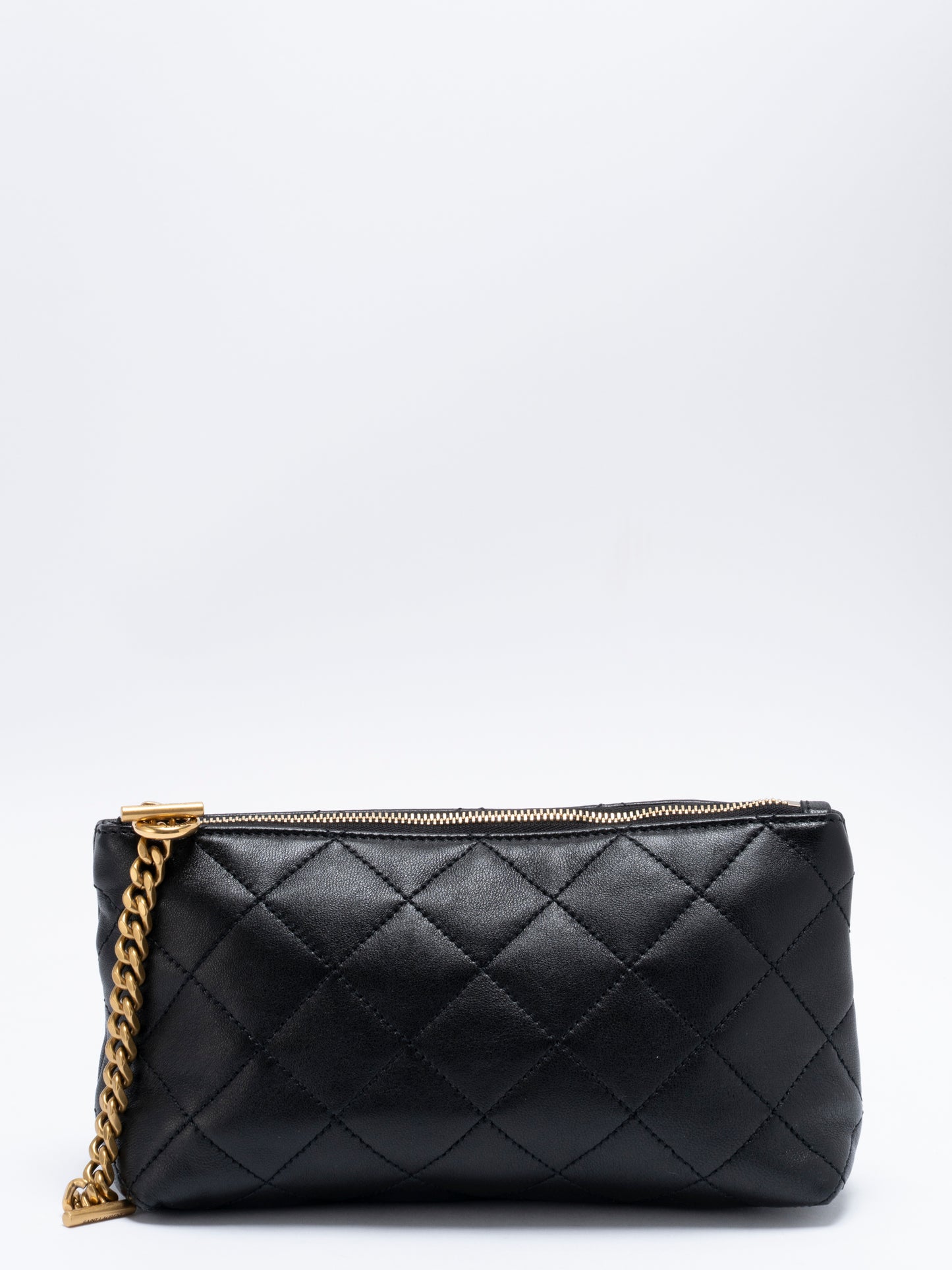 サンローラン イカール ミディアム ショッピングトートバッグ キルティングナッパレザー ブラック アンティークゴールド金具