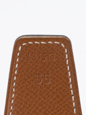 Hermès Constance Belt #65 □A Stamp: 1997 Black 89 Gold Hardware
