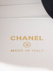Chanel Matelassé Chain Random Serial Camera Bag Caviar Skin White Gold Hardware