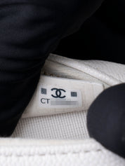 Chanel Matelassé Chain Random Serial Camera Bag Caviar Skin White Gold Hardware