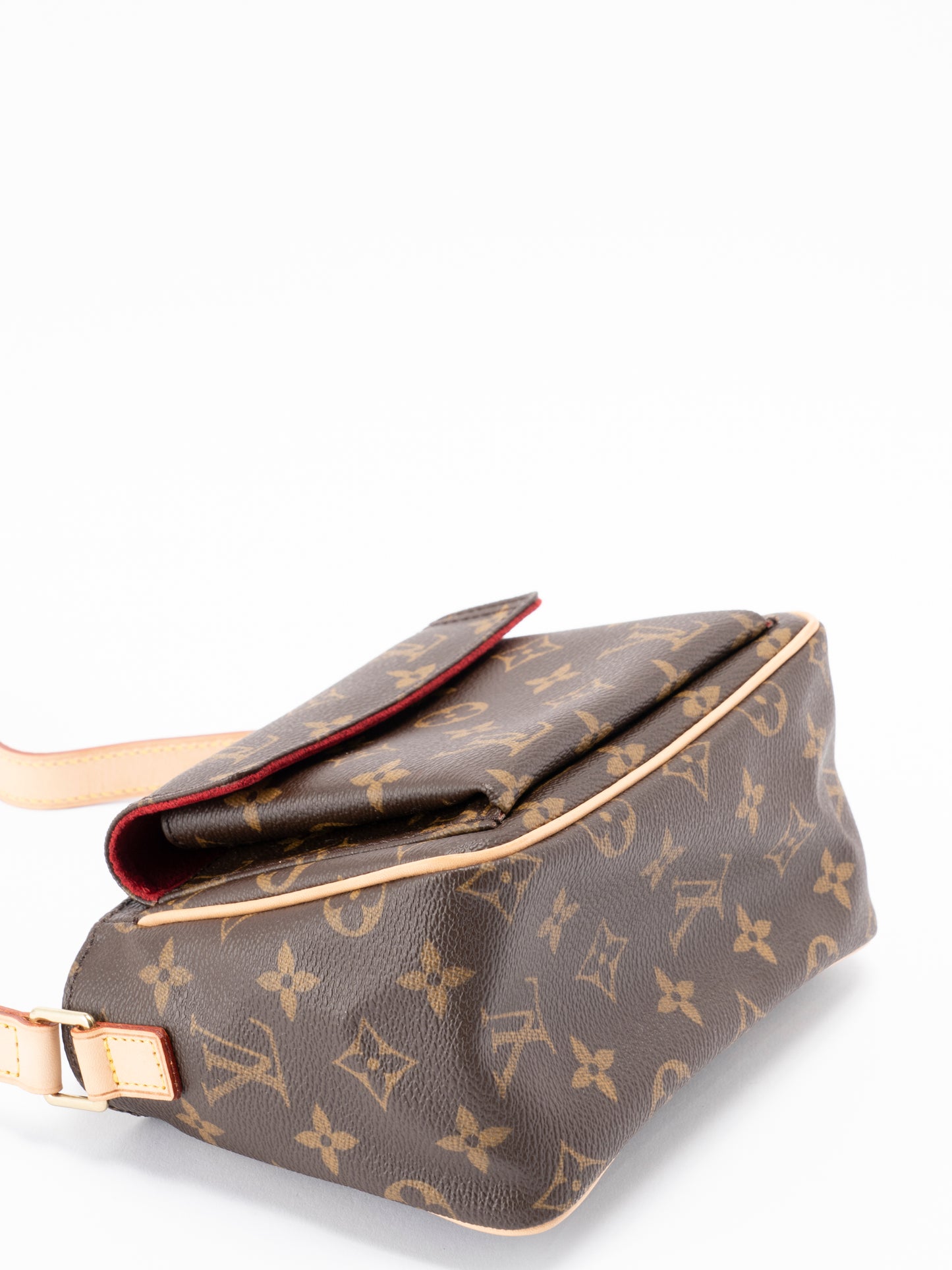 ルイ・ヴィトン M51165  ヴィバシテPM ショルダーバッグ モノグラムキャンバス ブラウン ゴールド金具