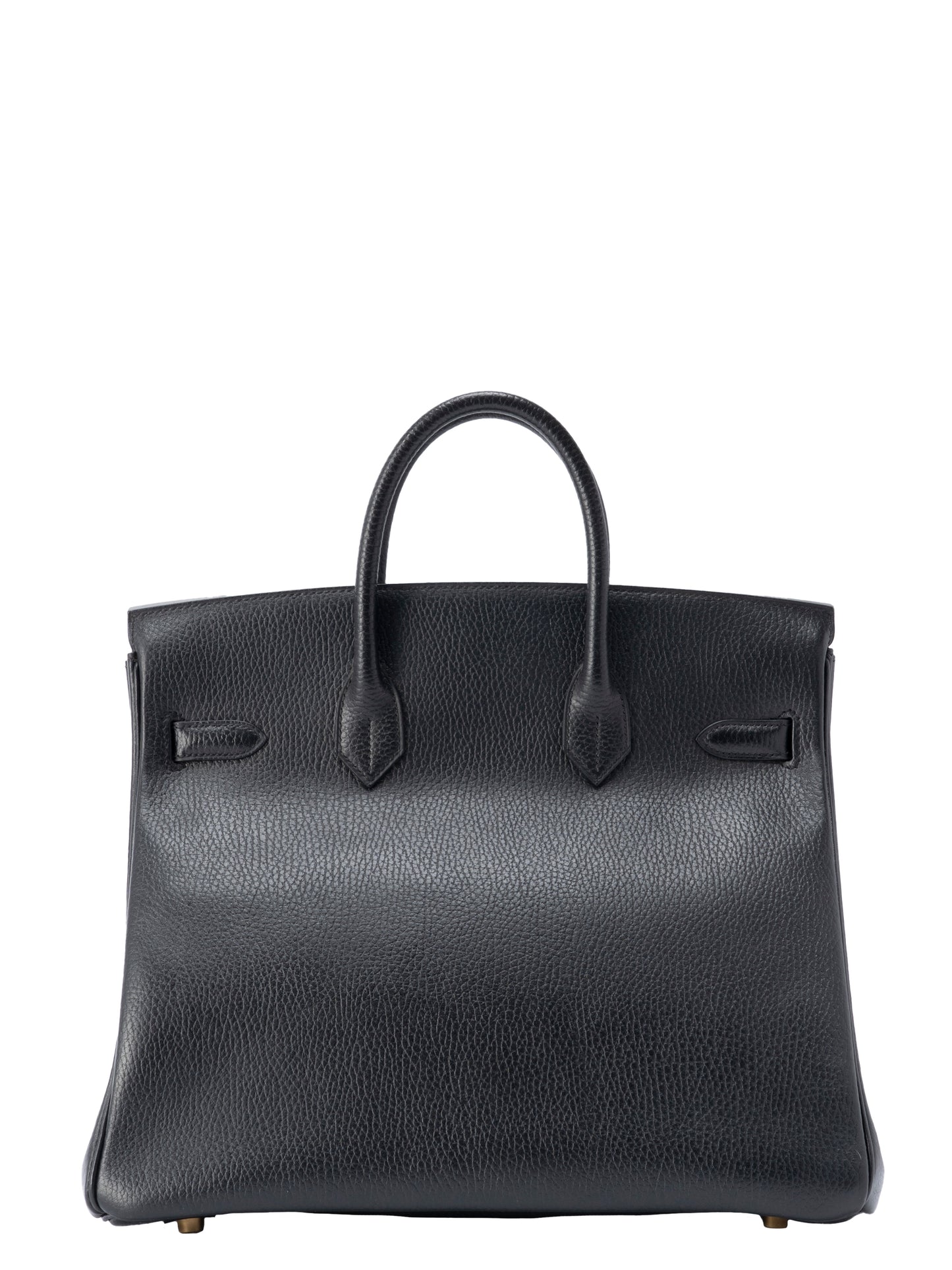 エルメス オータクロア32 ハンドバッグ 〇Z刻:1996年 アルデンヌ ブラック ゴールド金具