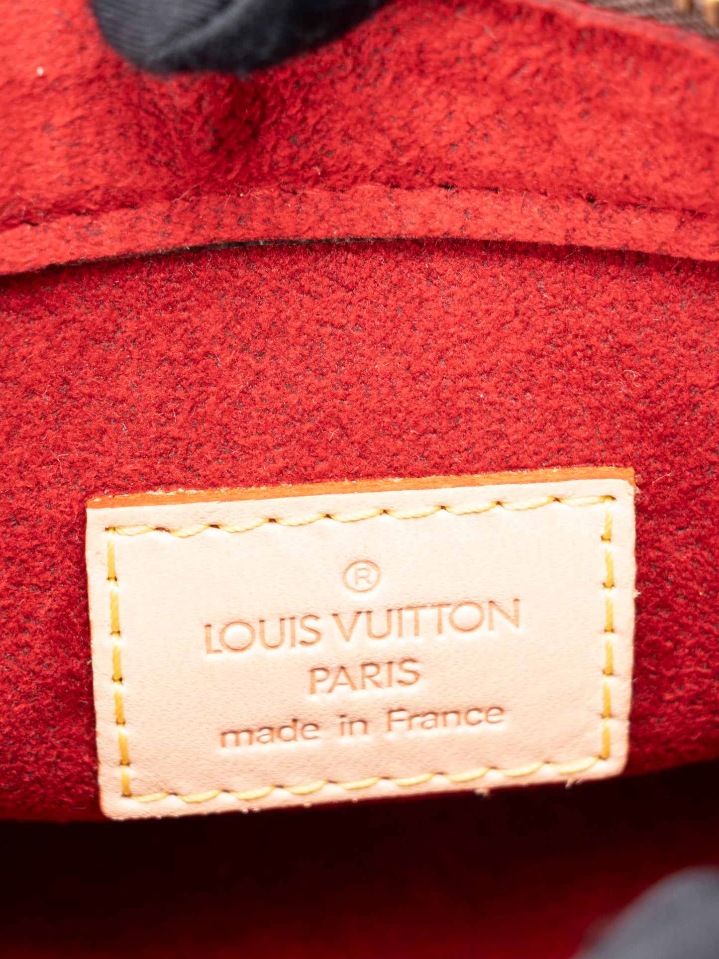 ルイ・ヴィトン M51165  ヴィバシテPM ショルダーバッグ モノグラムキャンバス ブラウン ゴールド金具