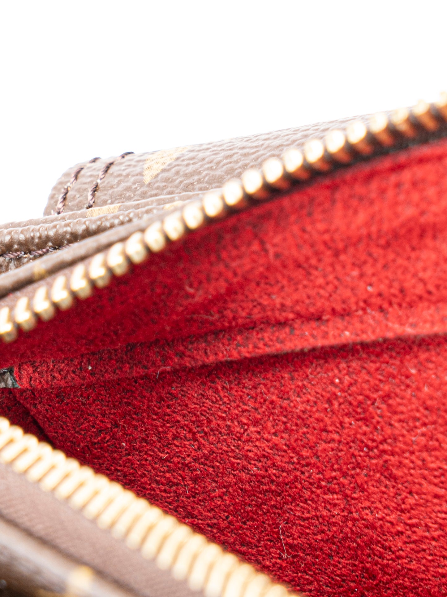 ルイ・ヴィトン M51165  ヴィバシテPM ショルダーバッグ モノグラムキャンバス ブラウン ゴールド金具