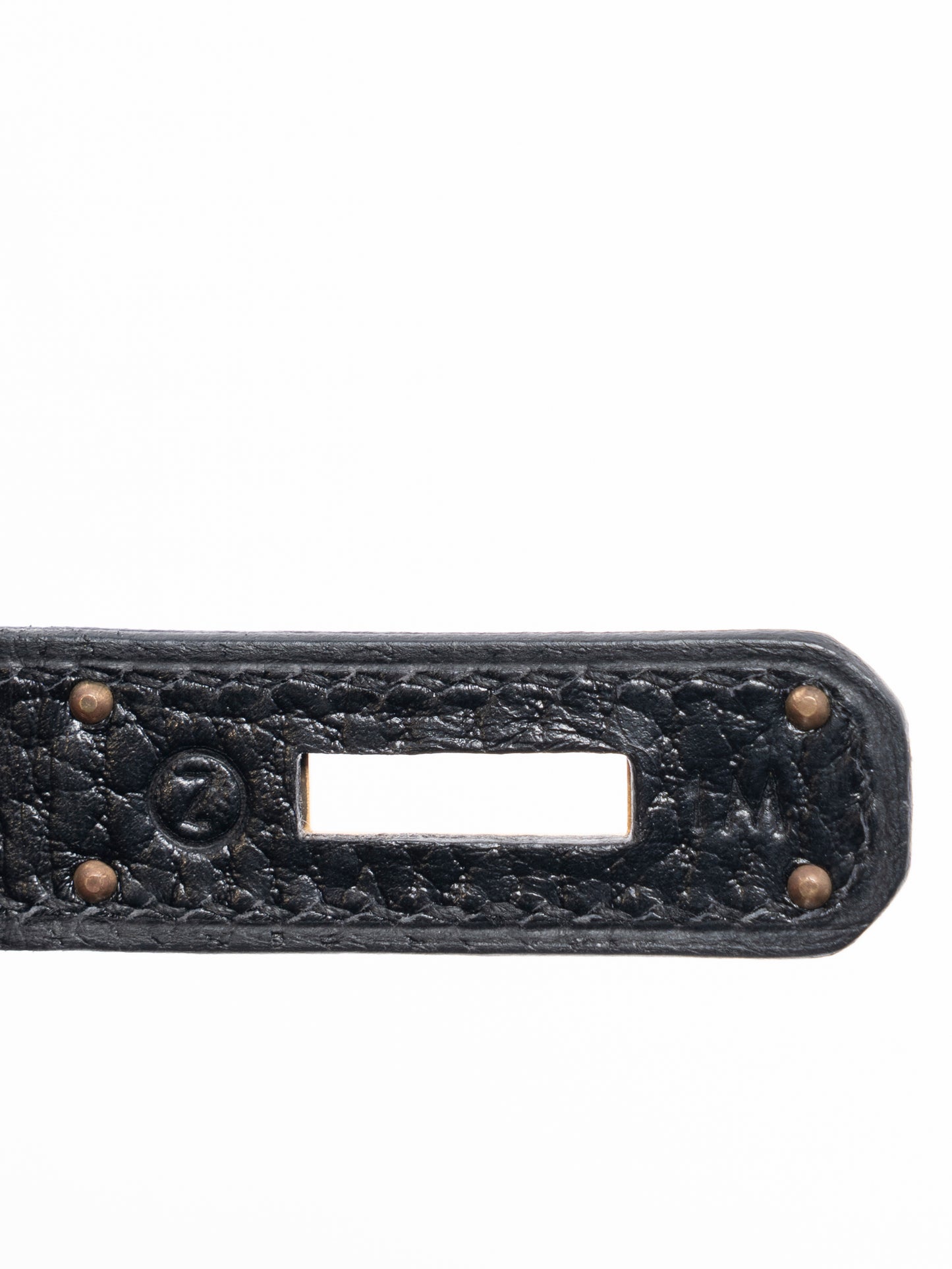 エルメス オータクロア32 ハンドバッグ 〇Z刻:1996年 アルデンヌ ブラック ゴールド金具