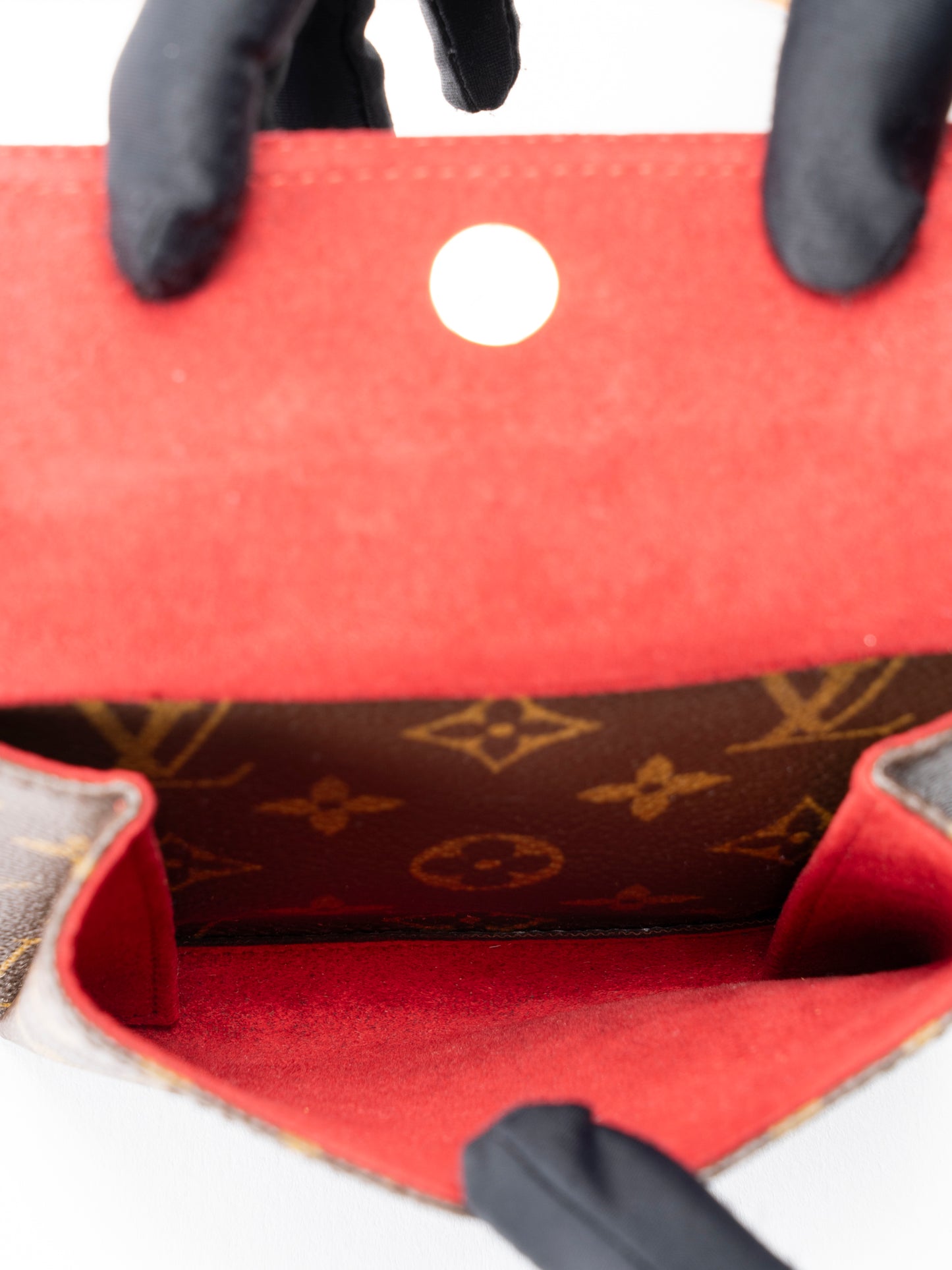 ルイ・ヴィトン M51165 ヴィバシテPM ショルダーバッグ モノグラムキャンバス ブラウン ゴールド金具