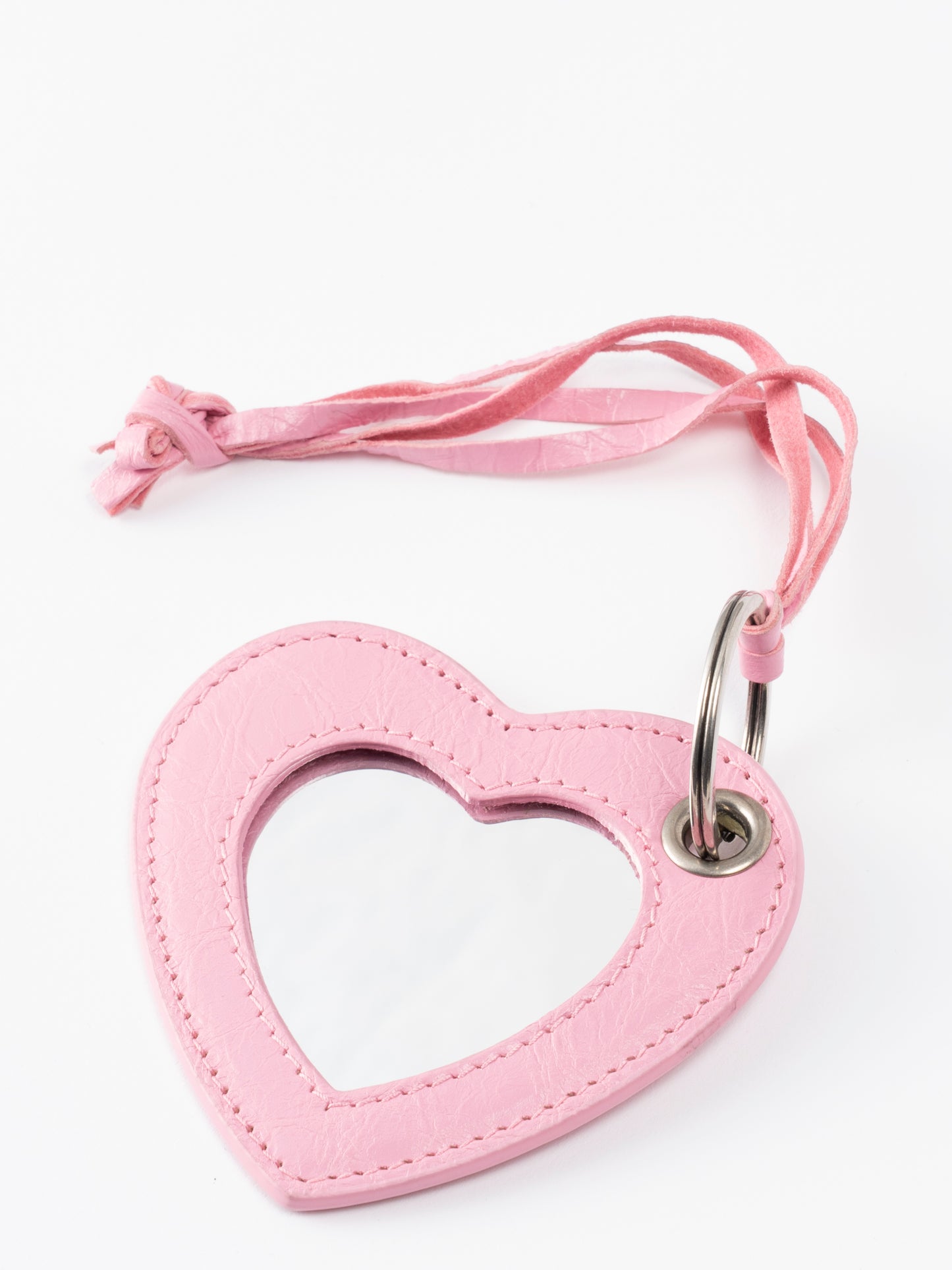 バレンシアガ ロデオ スモール ユーズド チャーム付き アンティーク調 ショルダーバッグ スムースカーフスキン ブラック  シルバー金具