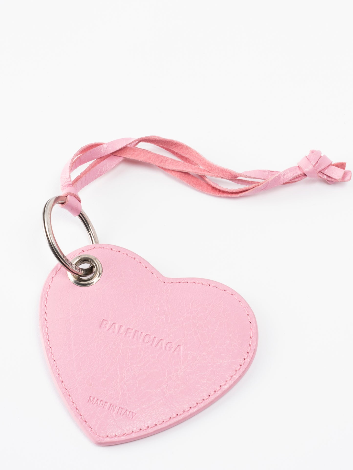 バレンシアガ ロデオ スモール ユーズド チャーム付き アンティーク調 ショルダーバッグ スムースカーフスキン ブラック  シルバー金具