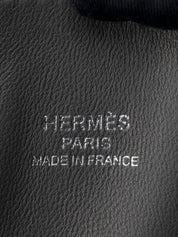エルメス ボリード1923 ミニ ショルダーバッグ K刻:2025年 シェーブル カーボン3T シルバー金具 新品