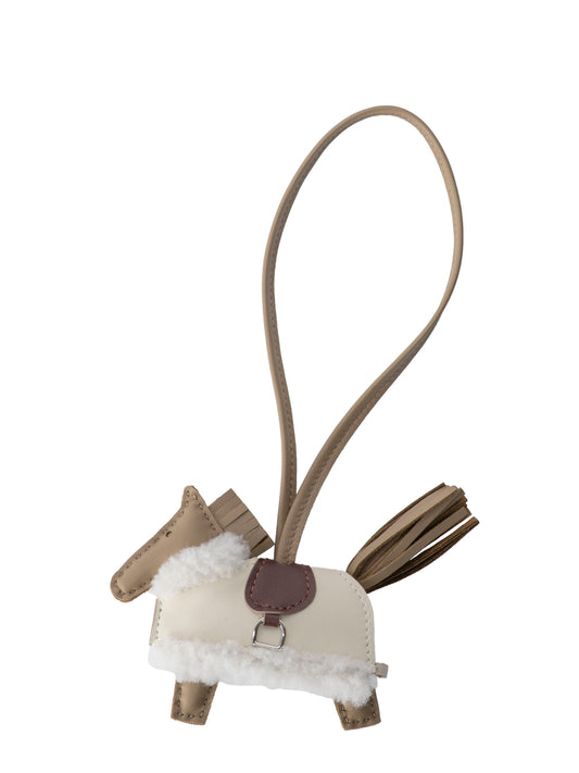 エルメス チャーム ロベオプラッシュPM  K刻:2025年 ベージュマルファ8Q×テール40×クレ10×エクリュ91 新品