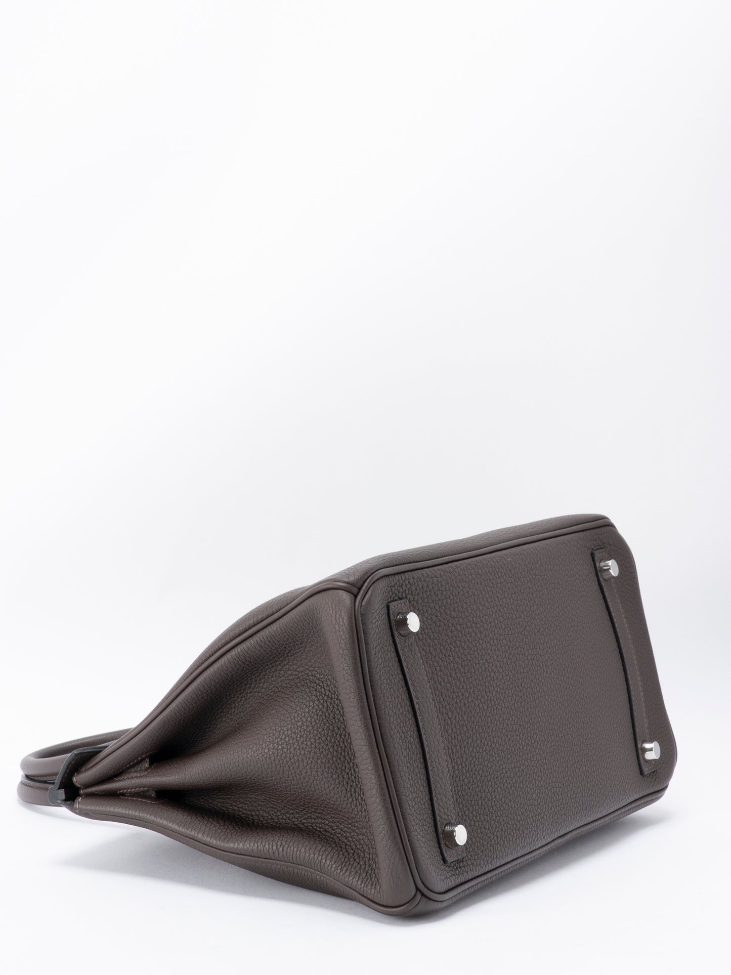 エルメス バーキン30 ハンドバッグ Y刻:2020年 トゴ エベンヌ46 シルバー金具