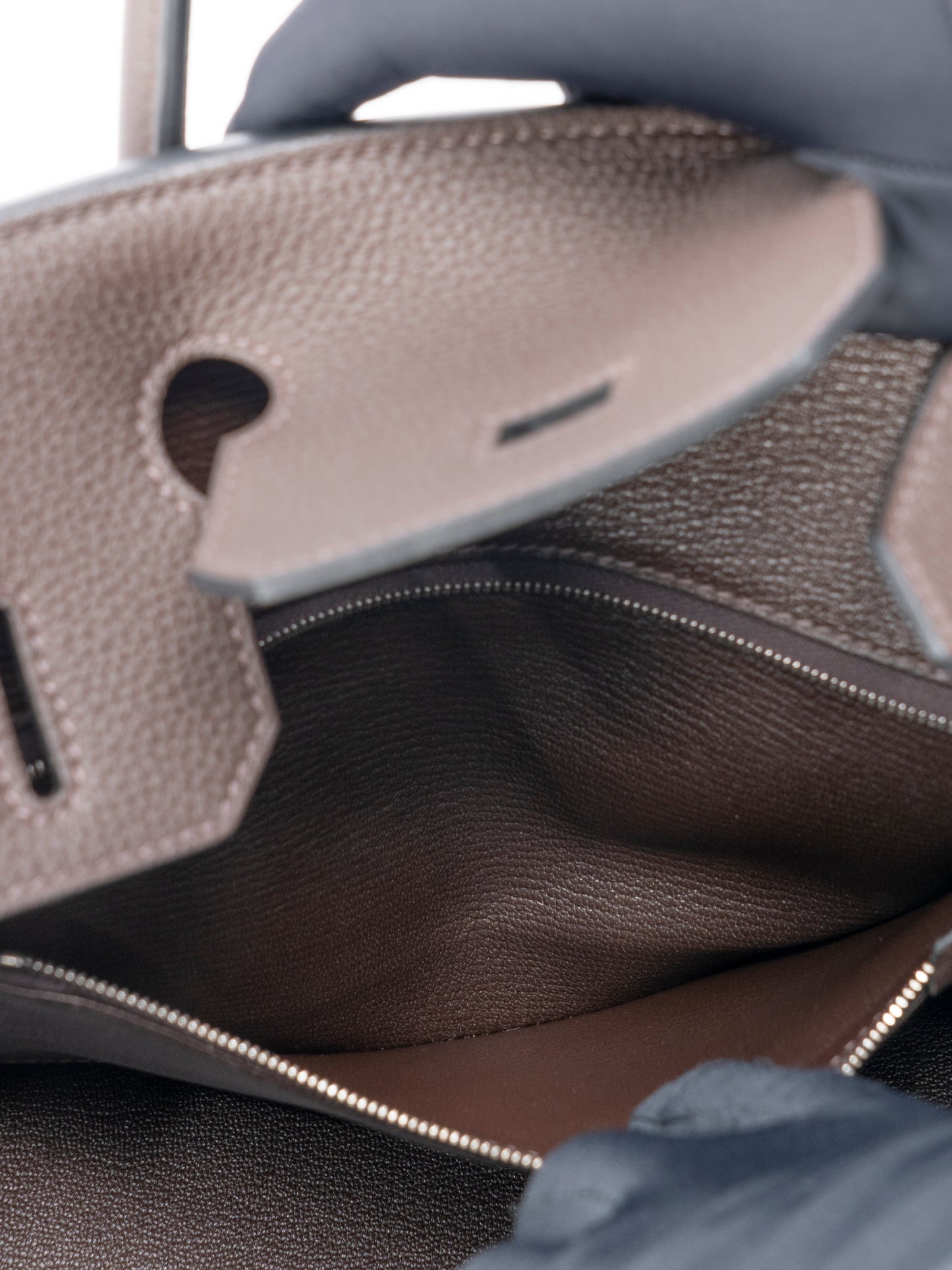 エルメス バーキン30 ハンドバッグ Y刻:2020年 トゴ エベンヌ46 シルバー金具