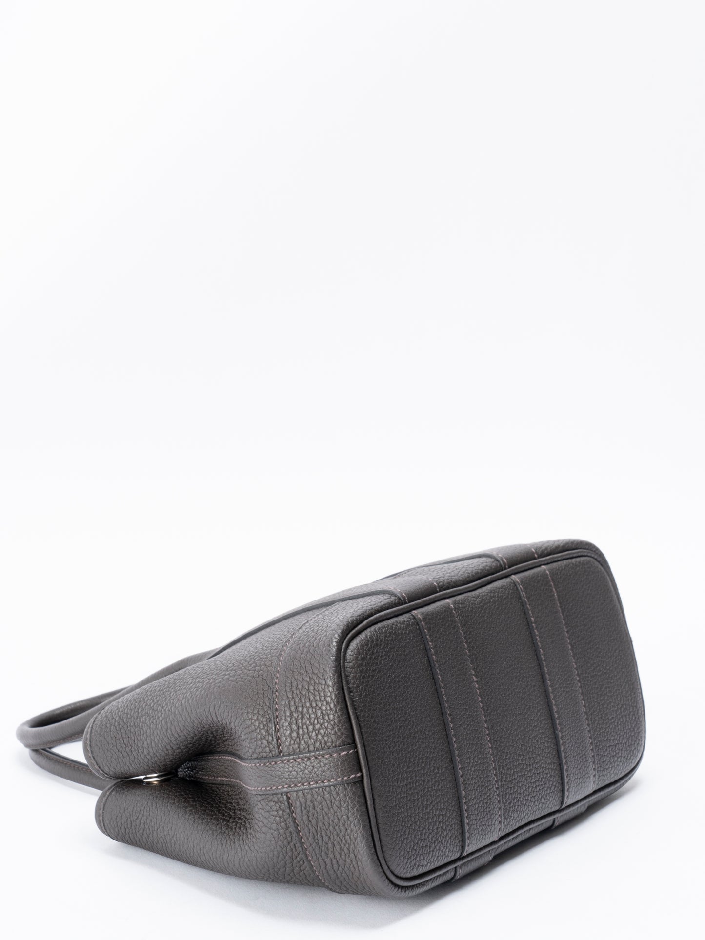 エルメス ネオガーデンパーティ ハンドバッグ K刻:2025年 ネゴンダ ダークブロンズ シルバー金具 新品