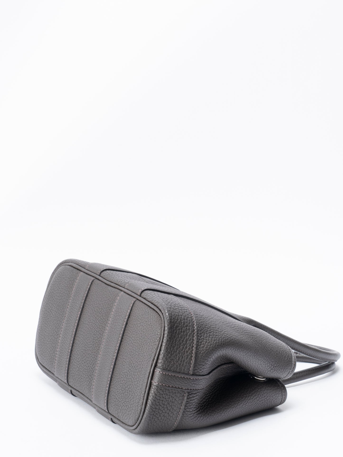 エルメス ネオガーデンパーティ ハンドバッグ K刻:2025年 ネゴンダ ダークブロンズ シルバー金具 新品