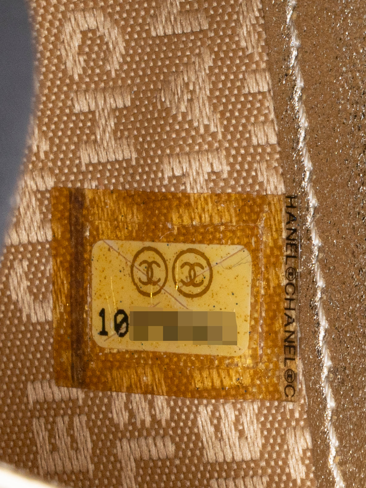 シャネル ココマーク 長財布 デニム ネイビー ゴールド金具