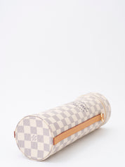 Louis Vuitton GI0373 Port Beauté Shoulder Bag Damier Azur Canvas Gold-Tone Hardware
