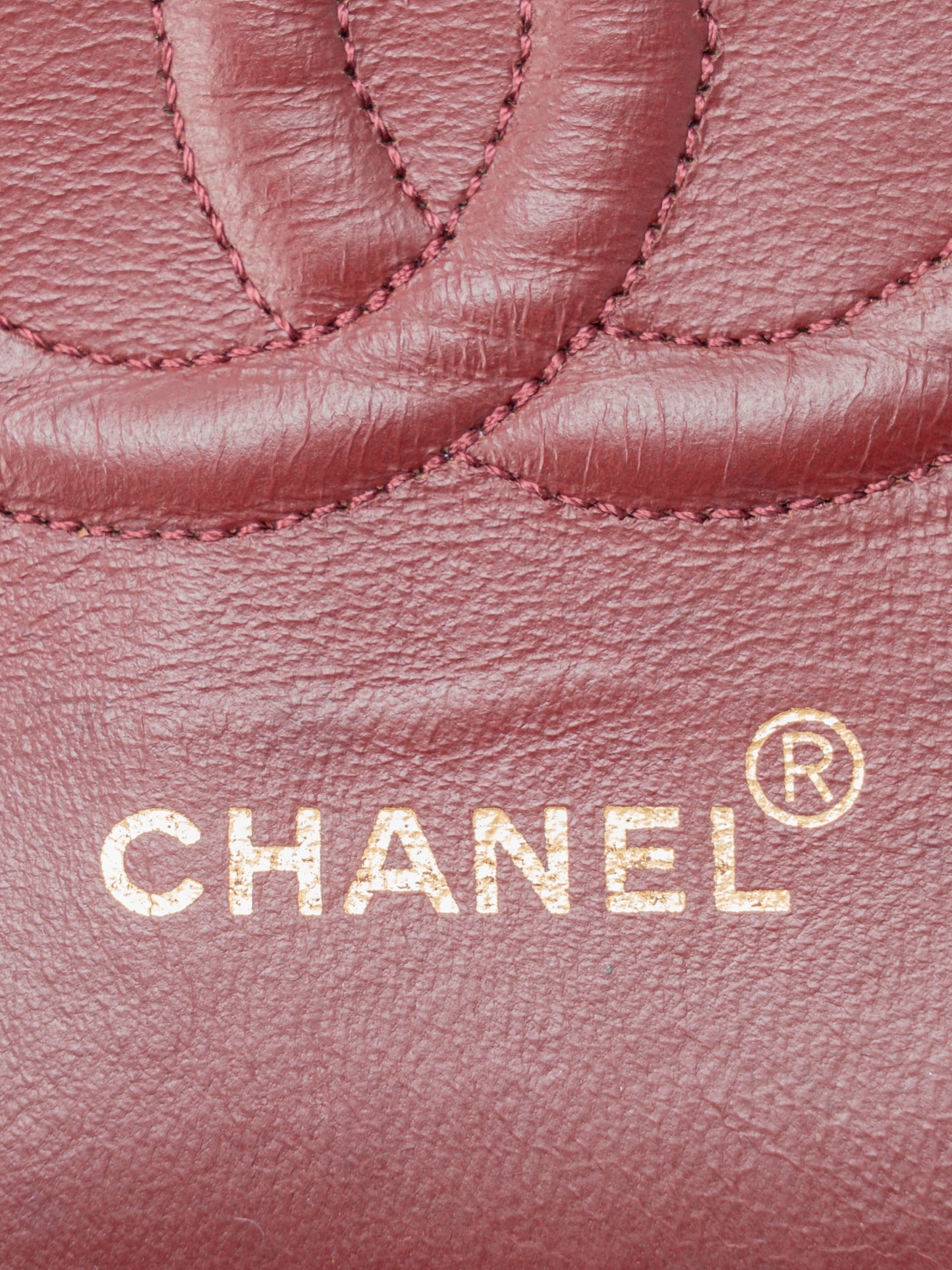 シャネル Wフラップ マトラッセ25 ショルダーチェーンバッグ ラムスキン ネイビー ゴールド金具