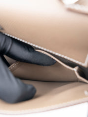 Hermès Kelly 28 Sellier Handbag, B Stamp (2023), Epsom Leather, Etoupe, Silver Hardware
