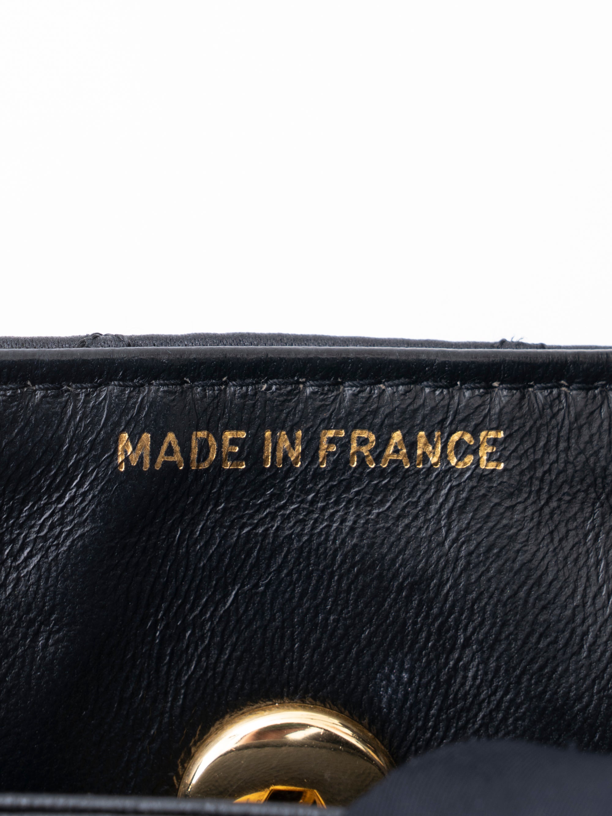 Chanel Matelassé Chain Shoulder Bag with Pouch, Lambskin x Satin, Black, Gold-Tone Hardware