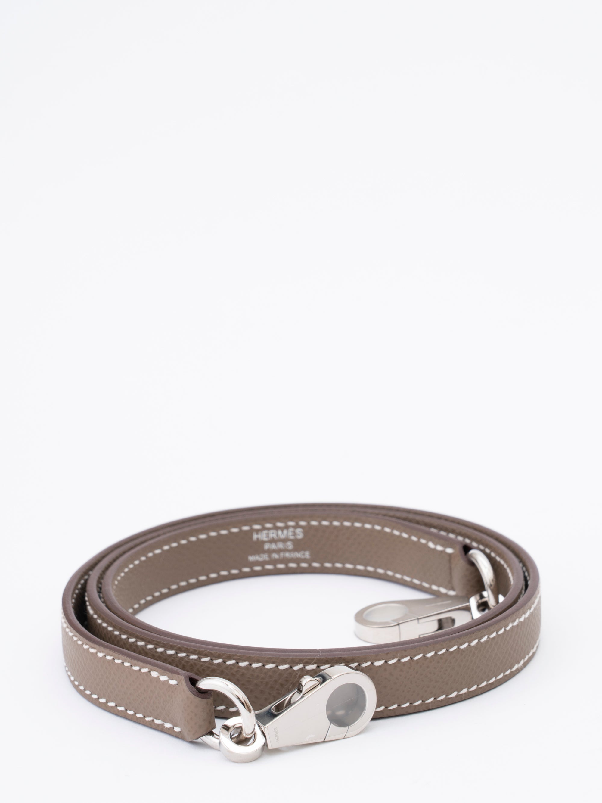 Hermès Kelly 28 Sellier Handbag, B Stamp (2023), Epsom Leather, Etoupe, Silver Hardware