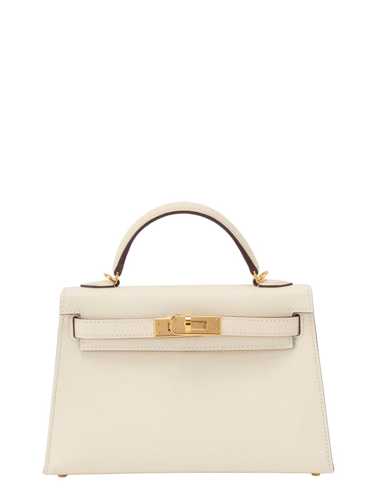 エルメス ミニケリーⅡ ハンドバッグ U刻:2022年 エプソン ナタ12 ゴールド金具 新品