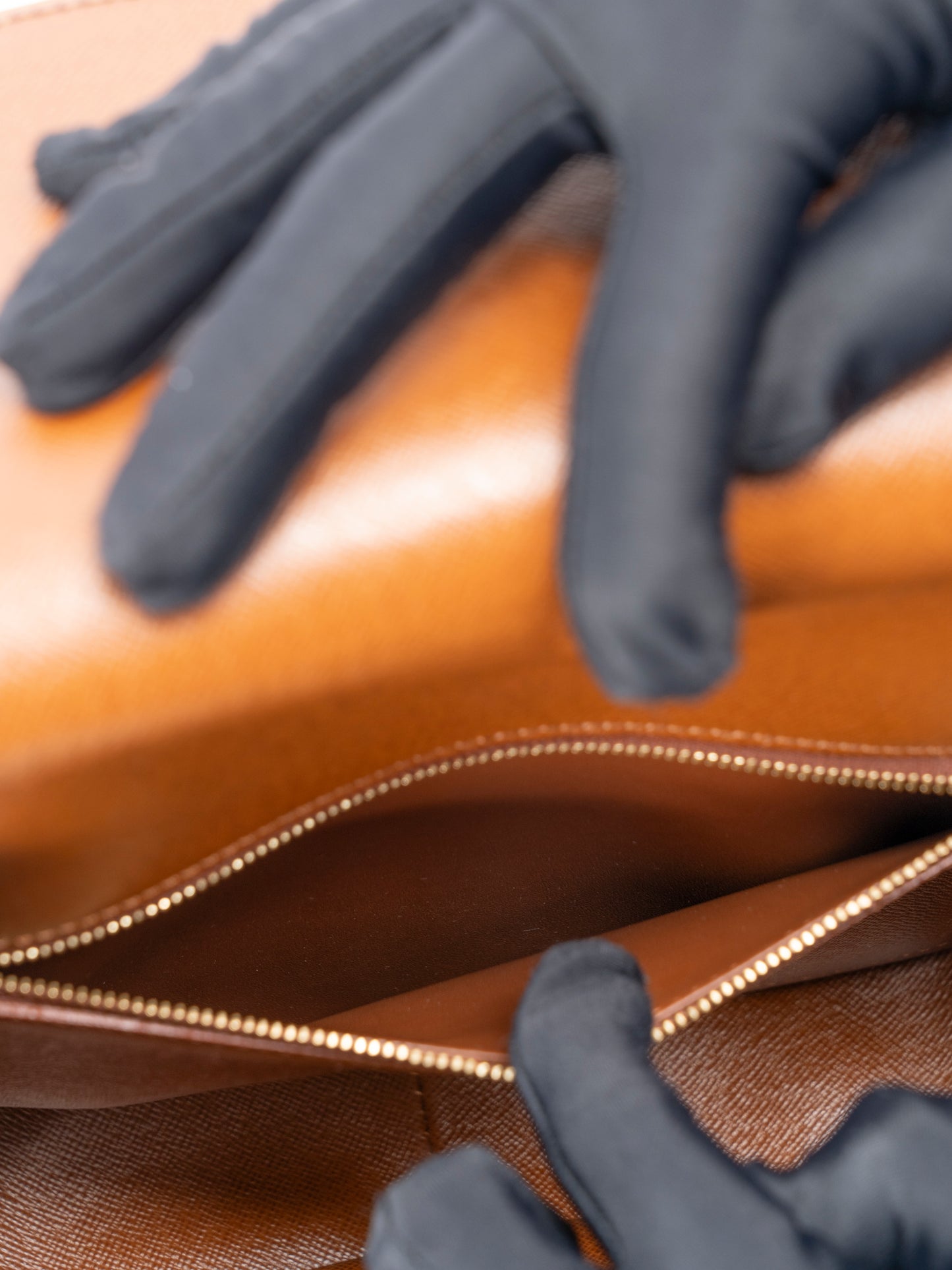 ルイ・ヴィトン M51242 サンクルー ショルダーバッグ モノグラムキャンバス ブラウン ゴールド金具