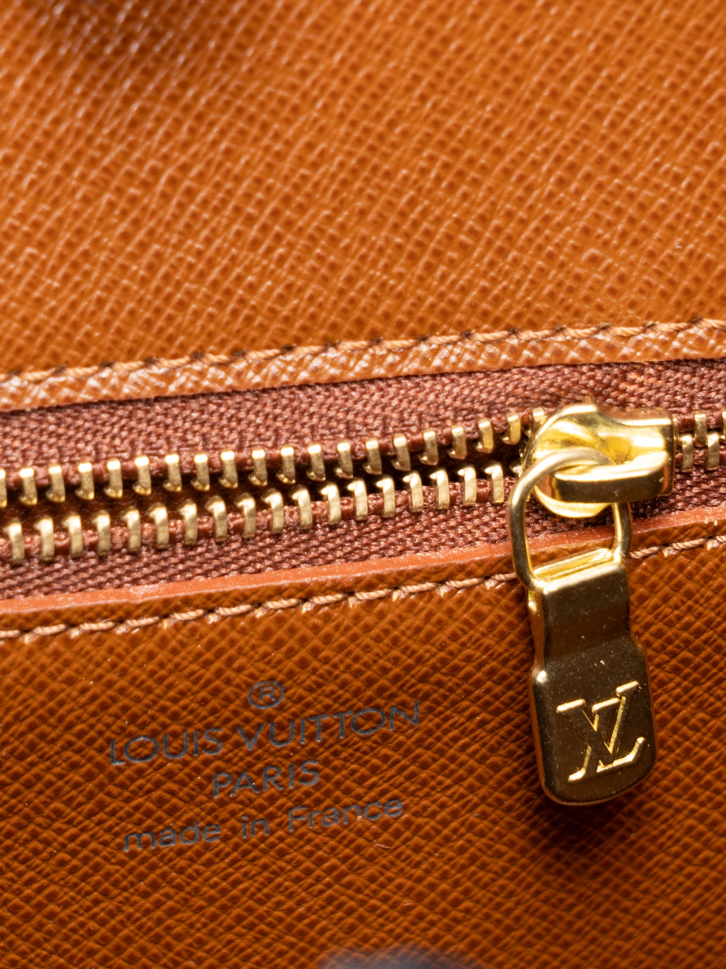 ルイ・ヴィトン M51242 サンクルー ショルダーバッグ モノグラムキャンバス ブラウン ゴールド金具