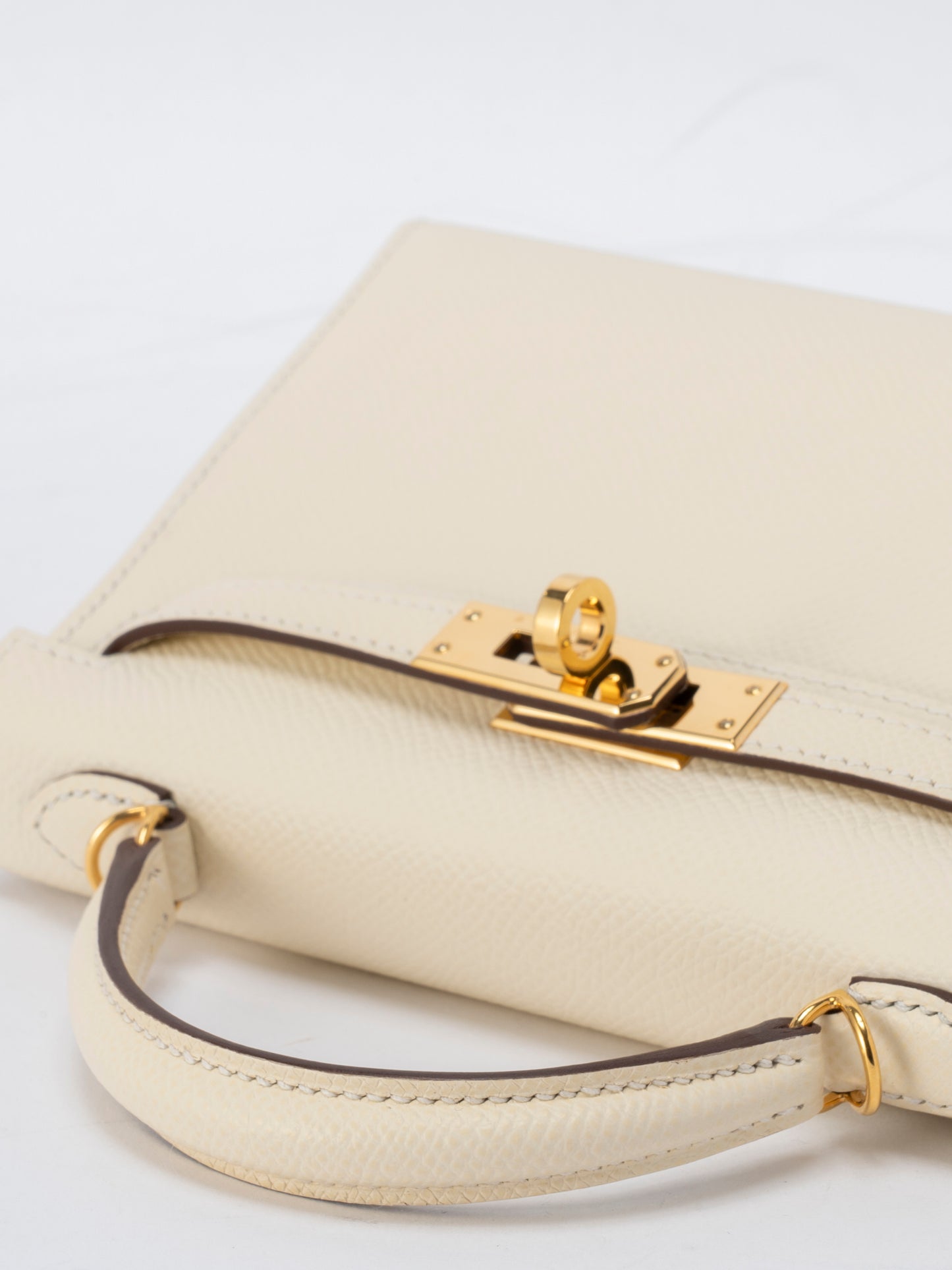 エルメス ミニケリーⅡ ハンドバッグ U刻:2022年 エプソン ナタ12 ゴールド金具 新品